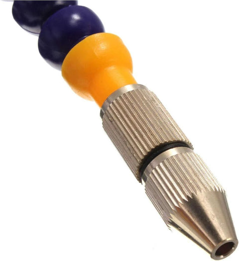 ChgImposs coolant spray nozzle with knurled metal body and orange connector for CNC milling/lathe machines