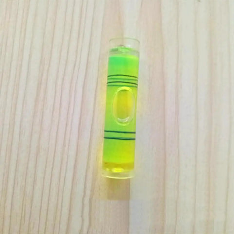 Hella Compact 8 Pack Mini Cylindrical Bubble Spirit Levels 9.5x40mm Straight Shot Layout Tools With Crisp Yellow Vials Super Easy To Read Pocket Size Measuring Gauge For Top Shelf DIY Projects