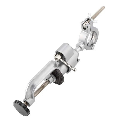 Angle Grinder Stand Universal Bench Grinder Holder with Vise Clamp, aluminum alloy, rust-resistant, tool mount bracket