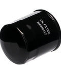 Black Spin-On Lube Filter For Mahindra Tractors And MAGNUM Generators, compatible filter showing part number MAM0117