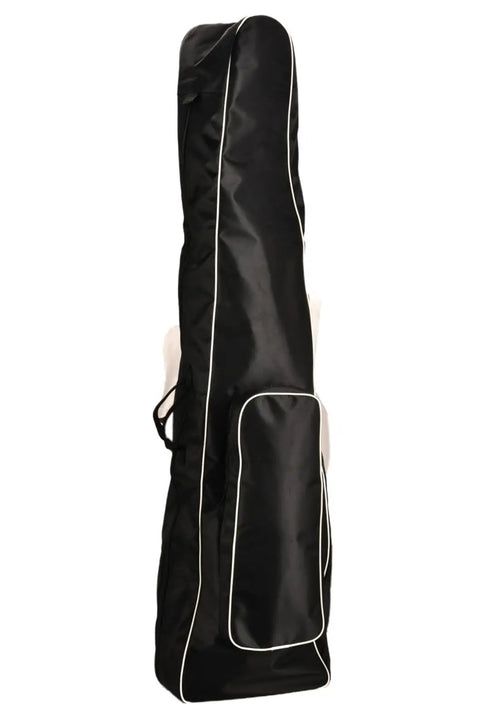 Ultimate Fencing Gear Bag For Longswords And More, 55 Inch Waterproof 1680D Oxford Cloth Carry Bag in black with back strap