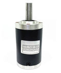 Kickass 42mm Planetary Reducer Gearbox With Low Noise Dc Worm Motor Upgrade, showing a sleek black and silver design and mounting hub.