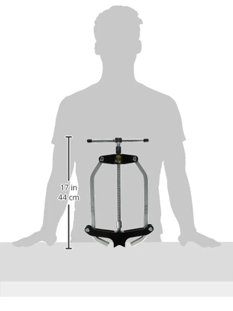 No Fuss Pipe Clamp With Instant Quick Release For V Head Jack Stands Dead Sure Grip Setup Usa Built Heavy Duty Workshop Gear Pro Level Holding Power Safe Reliable Shop Essential