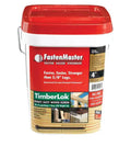Bucket of 4 Inch Wood Screws Pack Of 250 For Quick One Step Install Self Tapping With V Notched Threads That Cut Fibers