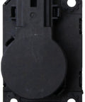Hvac Recirculation Door Actuator Designed For 2017 Through 2023 Chevrolet Bolt Ev Climate Control Heater And Cooling Replacement, heavy-duty black motor front view.