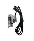 Straight Up Professional Grade Linear Motor Delivering Rock Solid Thrust For Heavy Duty Automation And Robotics Runs Smooth As Butter With Zero Vibration Hassle And Tight Space Savings Right On Your Workbench Model D23R10 with cables showing.