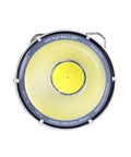 Pro Grade Rechargeable Floodlight With Blazing Bright Lumens And Complete Weather Shielding optimized for tunnel and job site tasks, round high bay light