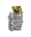 Ford Plug-n-Play AWD Power Take Off PTO PTU Transfer Case Differential Unit 600-234 AT4Z7251A Replacement For Edge Explorer Flex Taurus Sable Mercury Lincoln MKS MKX 3.5L 3.7L V6 2007-2016 silver PTO unit front view