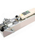 Beefy Horizontal Push-Pull Test Bench With Digital Display Force Gauge Kit, 1000N Load Capacity, 150mm Travel, HP-500 Pressure Gauge, Pro Grade Precision Testing For Material, Electronics, And Hardware Lab Use, metal bench-mounted tester