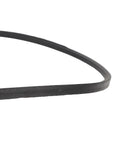 Close-up of Three Pack Beefed Up Heavy Duty Lawn Mower Belts Half Inch By Ninety Five Inch Rubber Transmission Belts For Ride On Mowers