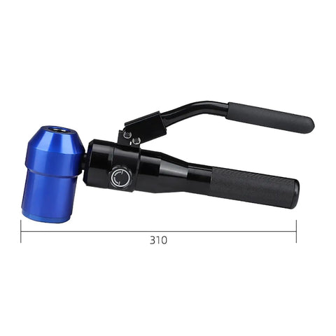 Beast Mode Heavy Duty Manual Hydraulic Punch Kit 6 Ton Punch Portable Knockout Tool with aluminum alloy body and handle