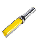 Top Bearing Flush Trim Router Bit For Woodworking Pro Grade Cut Industrial Grade Straight Flute Built Tough Heavy Duty Performance For Electric Routers And Engraving Machines yellow carbide flush trim bit