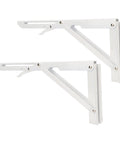 Easy Installation Folding Table Bracket For Wall Mount Foldable Shelf Bracket For Camper And Home Space Saving Lightweight And Durable