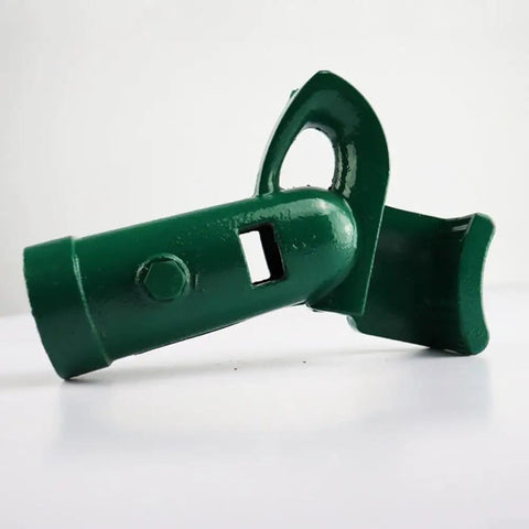 Heavy Duty Manual Pipe Bender For Aluminum, Iron & Thin Metal Pipes in green, used for shaping 3/4 to 1 inch conduit.