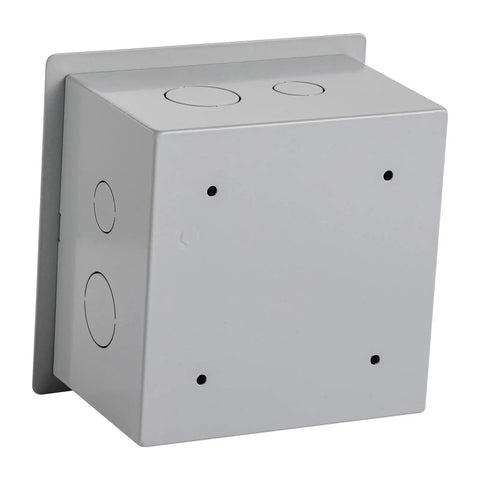 Type 2 Whole Home Surge Protector for 120/240 Volt Panels in metal NEMA 1 enclosure, side view
