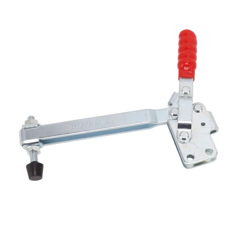 Heavy Duty Toggle Clamp For Woodworking Stainless Steel Lever Clamp With Arrow Storage Case Adjustable Opening And Lengthened Arm