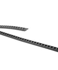 Closed Drag Chain Cable Carrier With End Connectors R18 10x15mm Inner Size One And A Half Meter Length Plastic Black