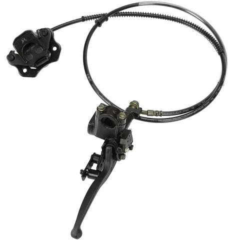 Left Hydraulic Brake Master Cylinder Caliper Assembly For 50cc To 125cc ATVs And Mini Bikes Fits Tao Tao Coolster Roketa SunL