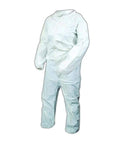 KleenGuard A40 Microporous Disposable Coveralls With Elastic Wrists And Ankles, White, XXL Size, Zipper Front, Liquid And Particle Protection