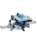 Heavy Duty Woodworking Table Saw With Miter Guide And Aluminum Rail 1650W Motor seen from the side with aluminum rails and controls.