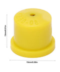 Drone Sprayer Nozzle Kit For Agricultural Use KZ80 Compatible Cone Atomization Nozzle With Flat Fan Pattern Yellow