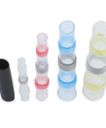 Rock Solid 420 Pc Solder Seal Wire Connector Kit With Heat Shrink Butt Terminals For Marine Auto And Home Electrical Wiring Projects Plus Color Coded Sleeves And Black Tubing For Watertight Seals 26-10 AWG