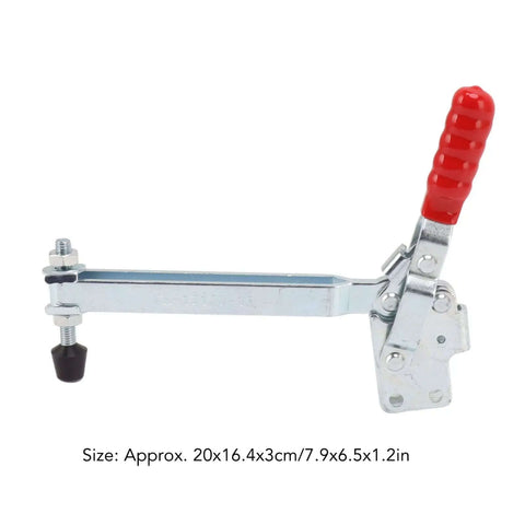 Heavy Duty Toggle Clamp With Adjustable Opening For Woodworking And Mechanical Projects Durable Stainless Steel Lever Clamp
