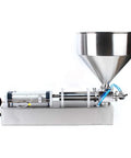 Hassle Free Pneumatic Paste Filler Machine Single Head Semi Auto Bottle Filling Station for creamy sauces and thick lotions.