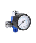 Spray Gun Pro Grade Air Pressure Regulator With 140 PSI 10 Bar Gauge And Inline Oil Water Trap Filter Separator for high precision control