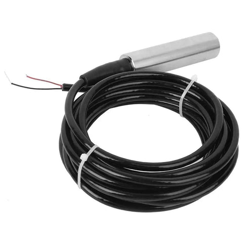 Submersible Water Level Sensor 4 To 20 mA Output 24V DC 0 To 10 Volts Analog Level Transmitter TL 136 coiled cable view