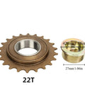Freewheel Adapter Kit For MY1016Z MY1018 MY1020 Motors With CNC Machined Iron Sprocket 22T 42mm OD 27mm ID