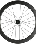 Carbon Disc Brake Wheelset For Road Bikes 700c Clincher Ride-Ready 55mm Deep, 25mm Wide, Tubeless Ready, UD Matte Rim
