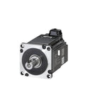 Front view of CHUNYE Sigma-7 SGM7G servo motor with brake, 1.3 kW, black housing and silver flange.