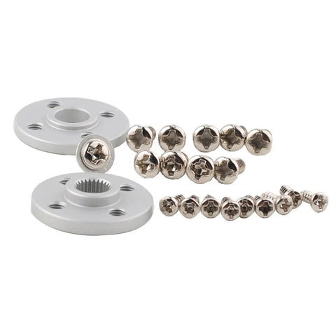Mounting brackets and screws for 25Kg Dual Shaft U Mount RC Digital Servo With Full Metal Gear Waterproof Construction For Robotic Arm 180