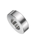 10 Pack Stainless Steel Spacers Half Inch Bore One Inch OD Quarter Inch Length for M12 Screws Bolts and Rods Plain Finish Built Tough Rust Resistant Round Metal Bushings for DIY Projects close-up