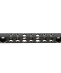 Kick Ass Aluminum Cheese Bar For Camera Monitor Rig Mount Standard Quarter Inch Screw Holes Lightweight Black Video Accessory smooth surface view