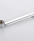 YHdtUO Kitchen Faucet Wall Mounted Single Handle Sink Rotating Hot and Cold Mop Pool Basin faucet arm, chrome finish.