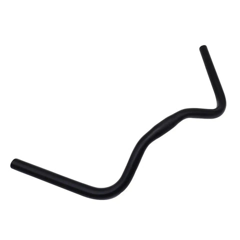 Mid Rise Aluminum Alloy Handlebar 560mm 25.4mm Clamp Black for Road Bikes Fixed Gear Handlebars Lightweight Durable