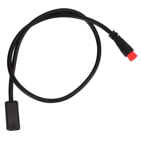 Hydraulic Brake Sensor Replacement Kit With Sealed Joint For Disc, V, And Roller Brakes, No Brainer Install, Lightweight Cable, Electric Brake Sensor That Cuts Power While Braking, Includes Male Connector, black cable