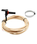 ULXIOM GLX-PC-12-KIT 10K thermistor temperature sensor with 15ft beige cable and hose clamp