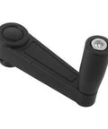 Hohopeti Mm Round Hole Manual Crank Handle Replacement For Lathe Machine, black plastic, compact design for lathe and RV use.