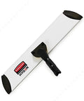 Straight Up Heavy Duty 17 Inch Silver Microfiber Mop Frame visible, featuring a quick connect design for easy industrial cleaning.