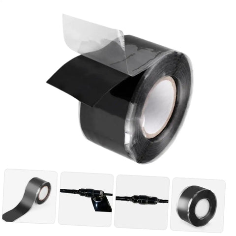 Self Fusing Silicone Tape For Fast Pipe Repair And Electrical Wire Insulation High Temperature Resistant Durable Self Adhesive Leak Fix Tape