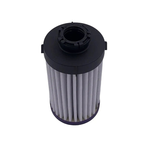 Close-up of BYD T65 1711100 Transmission Oil Filter Upgrade for cars with superior sediment guard and sealing ring.