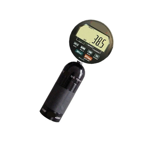 Pro Grade Pencil Hardness Tester With Analog Dial Reader For Metals Plastics And Paint Coatings Knockout Accuracy Built Tough For Factory Floors And Research Labs The Real Deal 512D Version Included, showing digital readout and robust design.