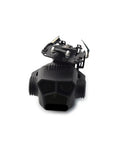 Gimbal Housing For Mavic 3 Pro Empty Shell Frame For Swap In Camera Components Direct Fit Mounting Points Protects And Supports Your Drone Gimbal Easy Install Restore Stability After Shell Damage black plastic replacement housing front view
