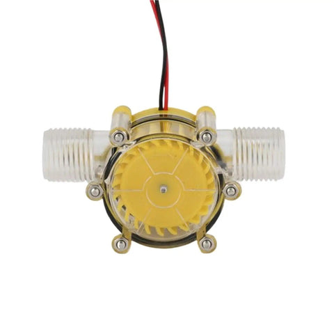 Clear Micro V Flow water turbine component for Rugged Portable Hydraulic Automatic Welding Generator With Micro V Flow Turbine.