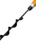 Heavy Duty Garden Auger Drill Bit No Fuss Planting Bulbs And Flowers 1.7 By 15 Inch Solid Shaft Spiral Design Post Hole Digger