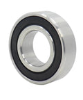 Get Your 6205 Hybrid Ceramic Bearing For Radial Load Support At High Speeds With 1pc Easy Install 25 By 52 By 15mm Precision Fit Dudes showing a side view of the bearing.