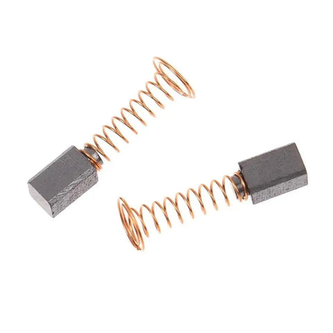 50 Piece Carbon Brush Replacement Kit Premium Graphite Copper Contacts for Rotary Motor Tools with springs and graphite blocks.